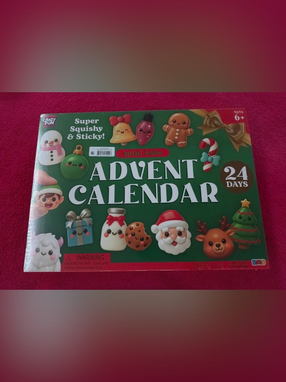 RMS Advent Calendar - 24 Days of Mini Squishy Toys